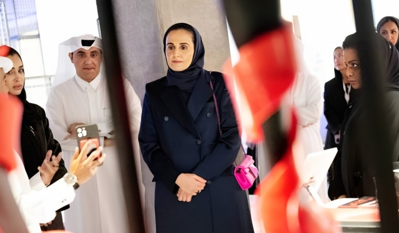Chairperson of Qatar Museums Inaugurates Zwara Exhibition